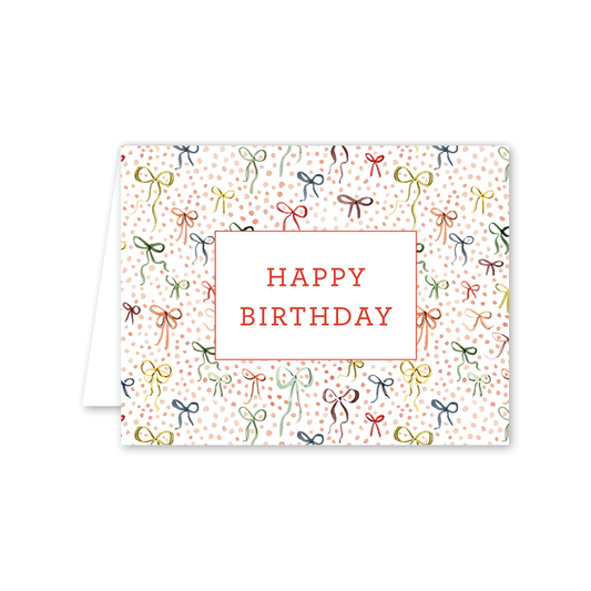 Paper Bows Birthday: Single Card