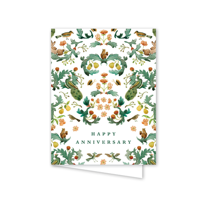 Garden Tapestry Anniversary: Single Card