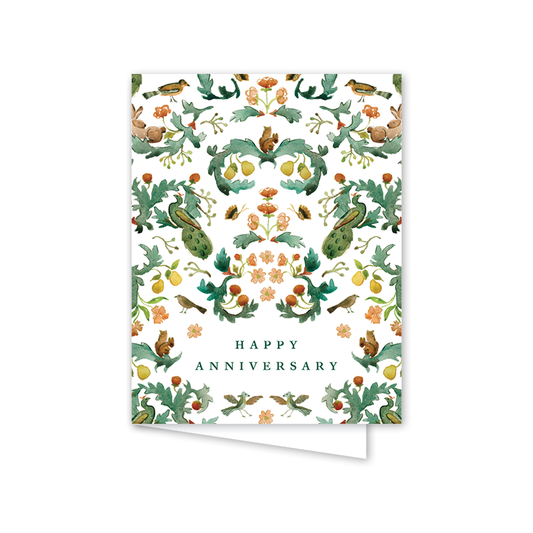 Garden Tapestry Anniversary: Single Card
