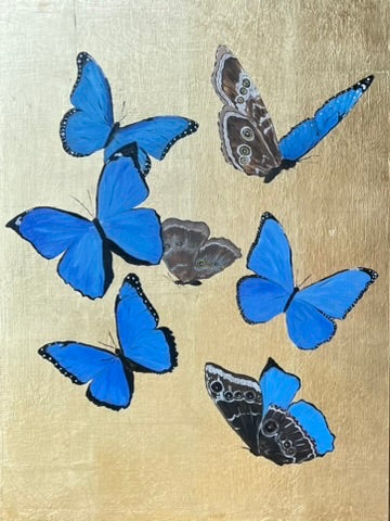 Blue Morpho Swarm