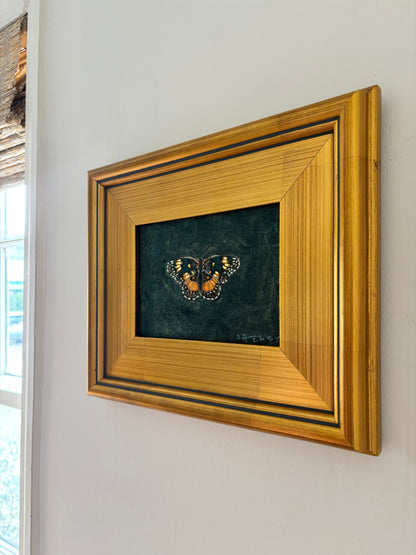 Bordered Patch on Teal