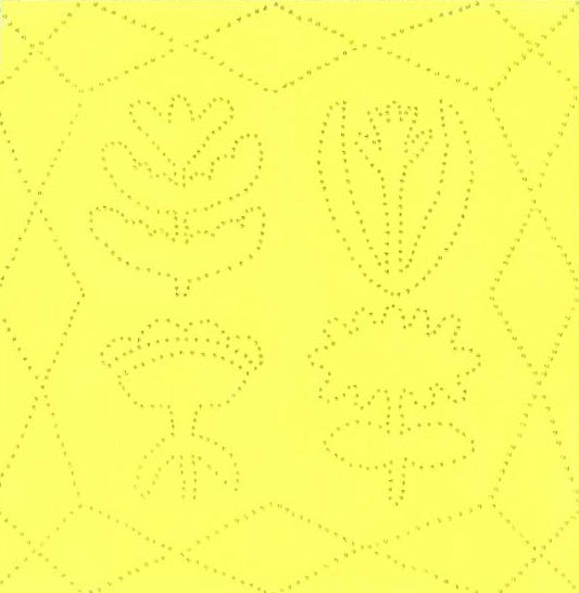 Yellow Mini Flower Quilt
