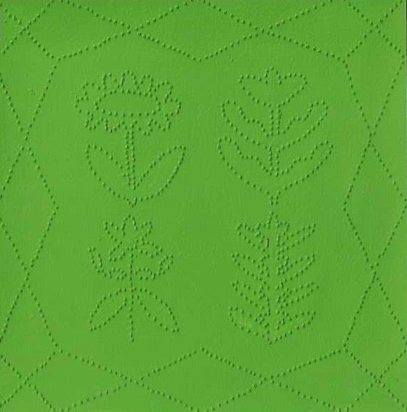 Green Mini Flower Quilt