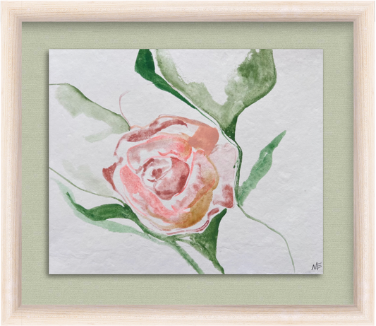 Garden Roses VIII, Framed