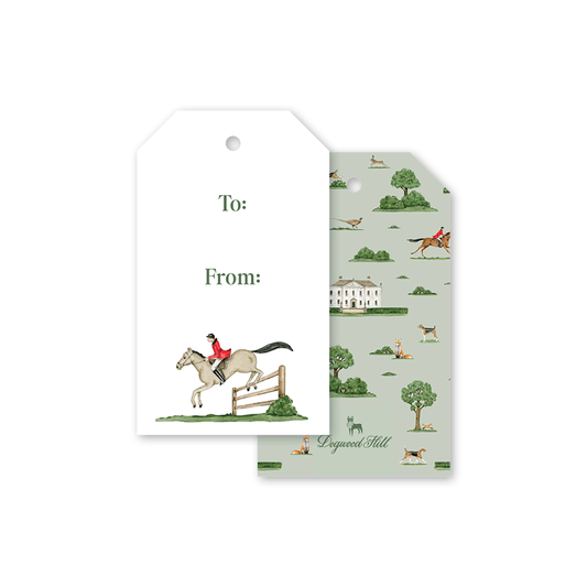 Fox Hunt Gift Tags