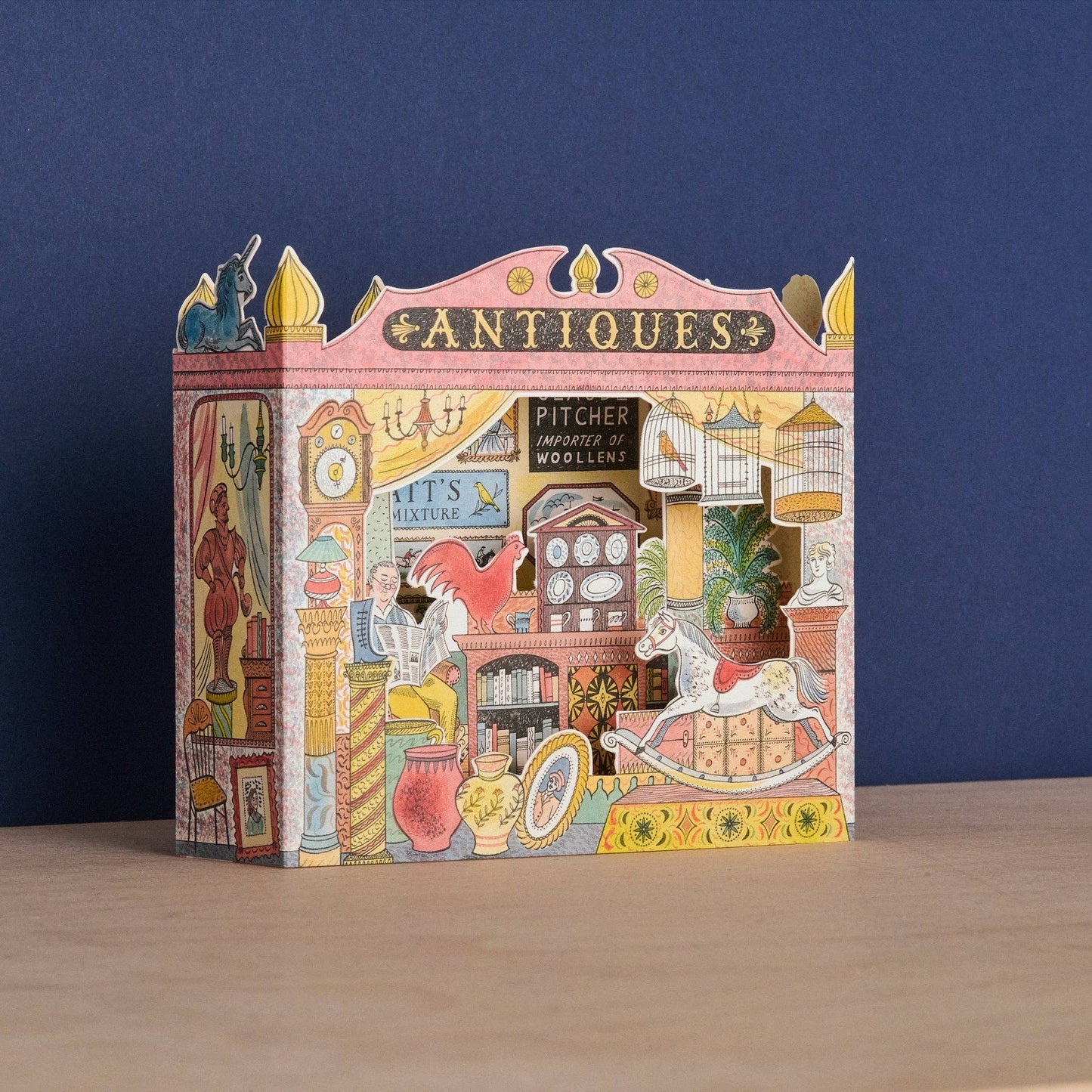 Antiques  Shop Die Cut