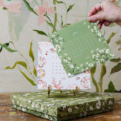 Inslee Farris 2026 Calendar in the Daisy Chain Box