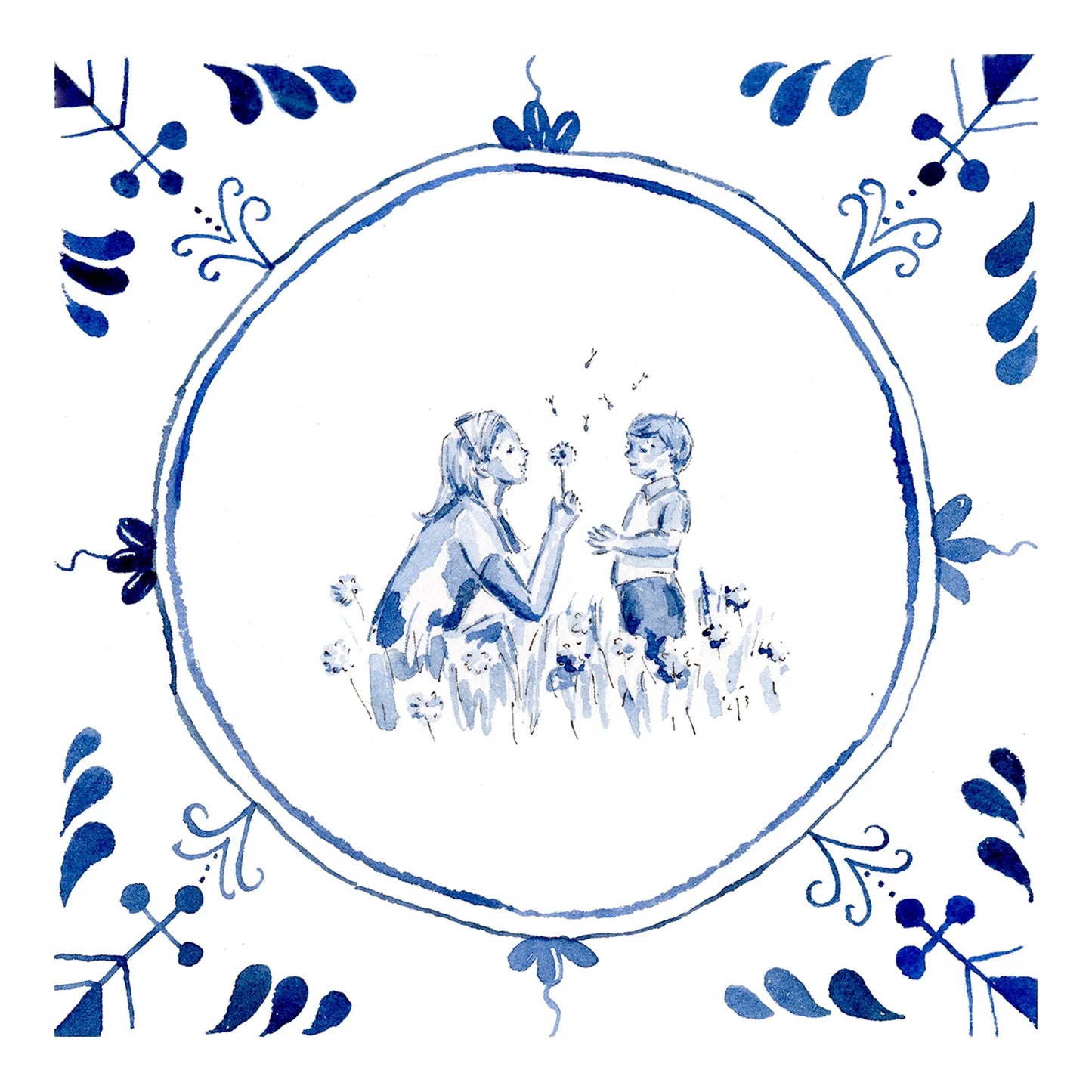 Modern Motherhood: Dandelion Print