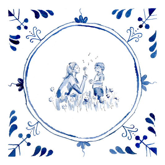 Modern Motherhood: Dandelion Print