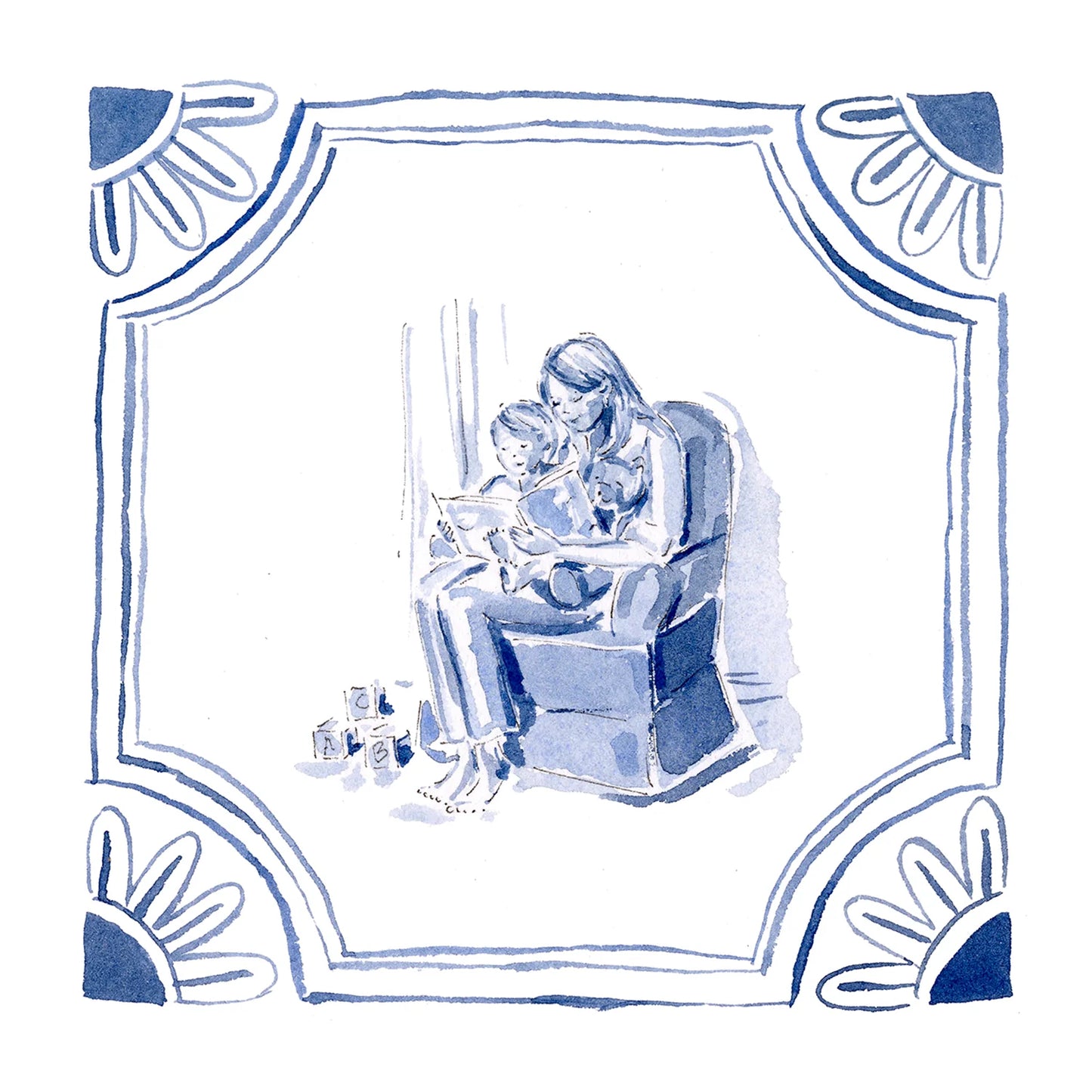 Modern Motherhood: Storytime Print